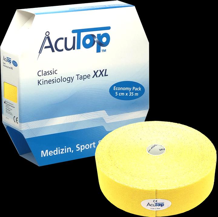 Produktbild AcuTop XXL Classic Tape 5cm x 35 m Gelb (35 m)