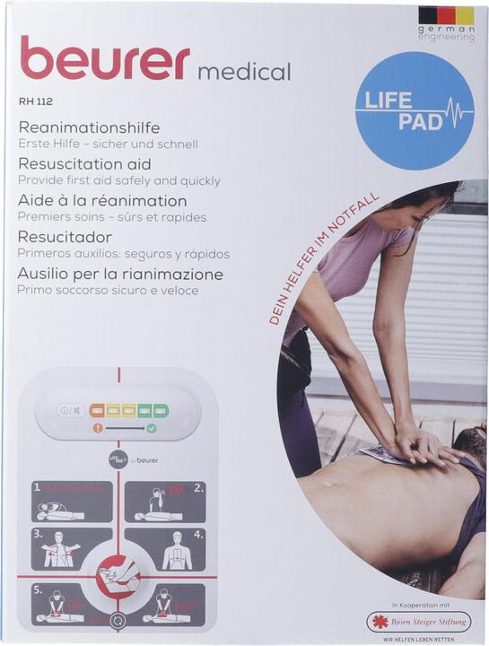 Actual product image Beurer Lifepad RH 112 resuscitation aid (First Aid Kit)