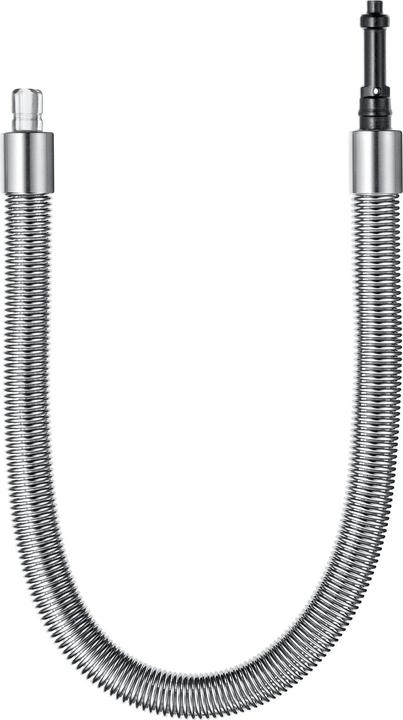 Jura 24112 Milchschlauch mit Edelstahlummantelungn HP1, Silber