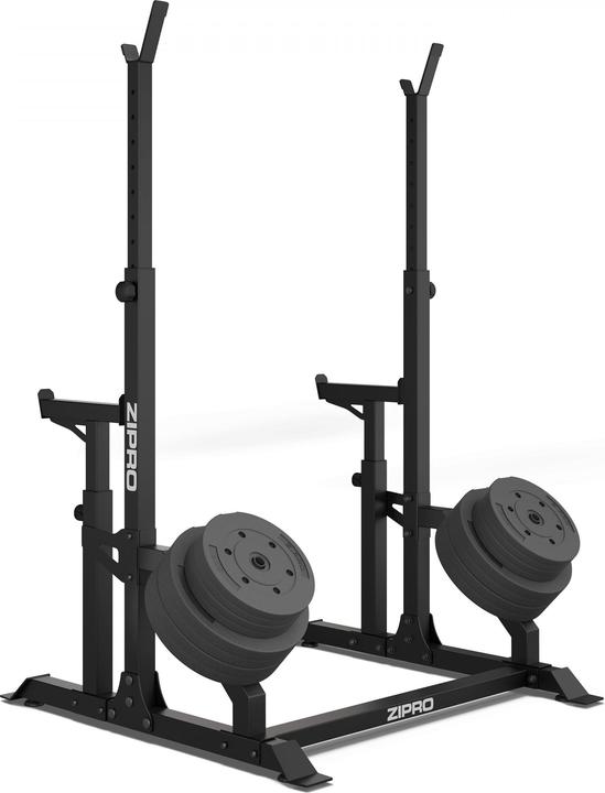 Actual product image Zipro Lift barbell rack with protection and space for weights