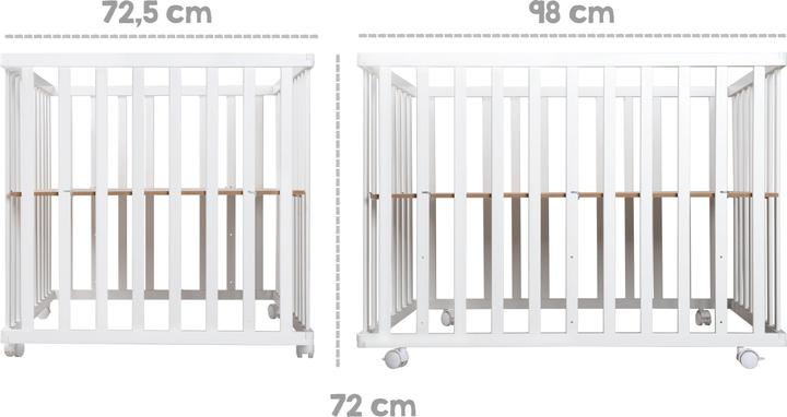 Produktbild Roba Laufgitter (75 cm, 100 cm, MDF)