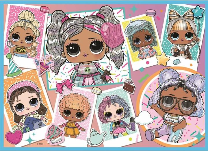 Actual product image L.O.L. Surprise! Trays 4w1 Do You Know LOL Surprise Dolls (71 pieces)