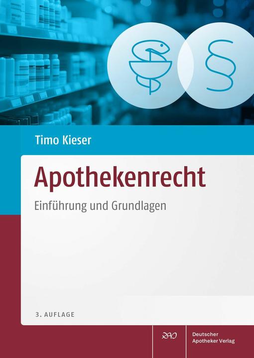 Image du produit Apothekenrecht (Allemand, Timo Kieser, 2025)