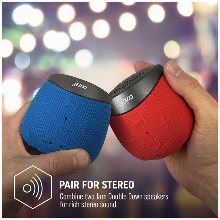 Actual product image Hmdx Jam JAM Double Down Bluetooth Speaker (6 h, Rechargeable battery operated)