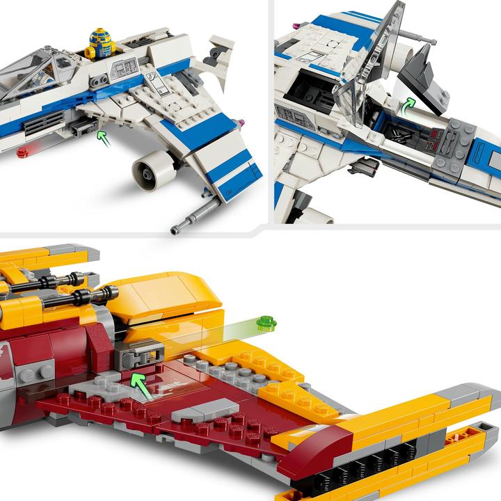 Immagine prodotto LEGO New Republic E-Wing vs. Shin Hatis Starfighter (75364, LEGO Star Wars)