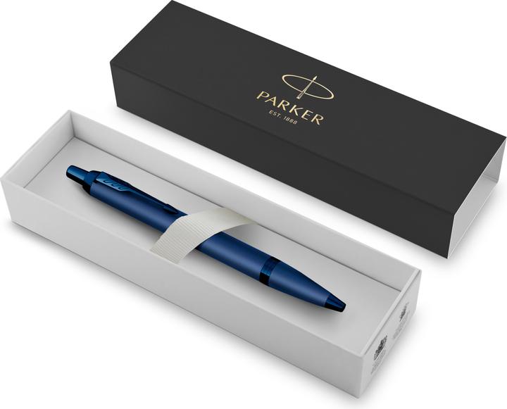 Actual product image Parker Pen Biros IM Monochrome PVD M (Blue, 1 x)