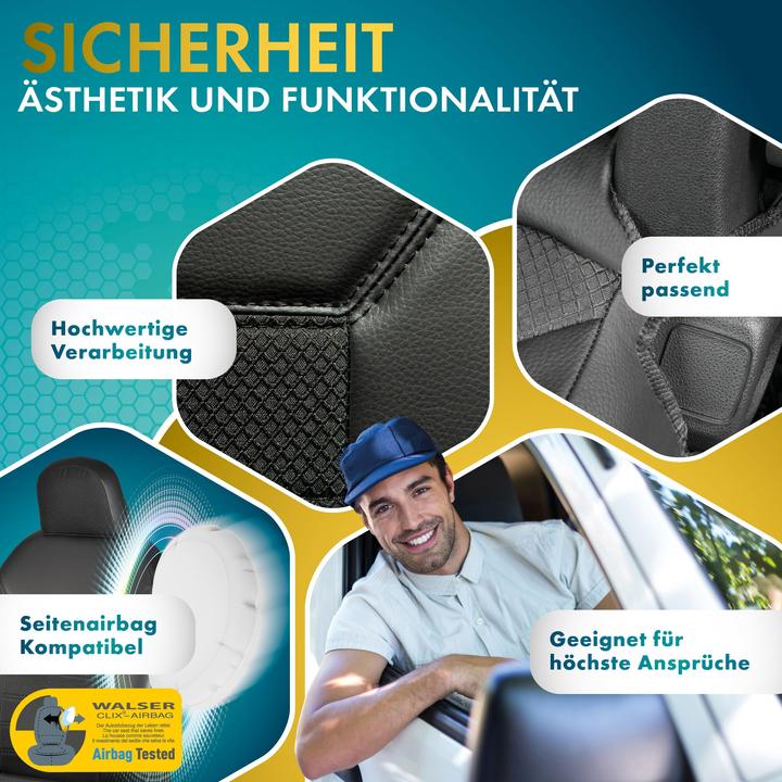 Immagine prodotto Walser Coprisedili premium per Iveco Daily IV 2006-02/2014, 2 coprisedili singoli anteriori