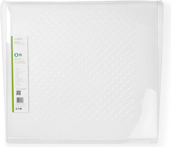 Actual product image Nedis Drip tray for fridge / freezer | 55.6 cm | 53 cm | 53 cm | 6 cm | white | plastic