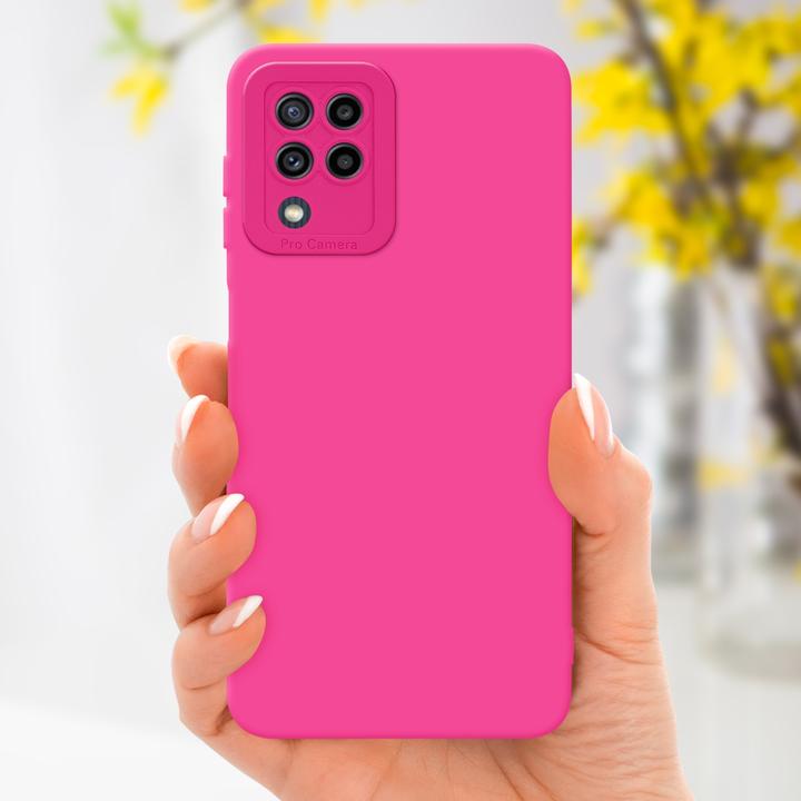 Productafbeelding Cadorabo Hoesje voor Samsung Galaxy M22 / M32 4G in TPU Fluid LM162 Style (Samsung Galaxy M22, Samsung Galaxy A32)