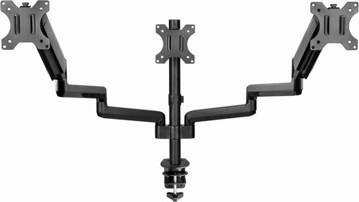 Actual product image Gembird Biurkowe ramię na 3 monitory - regulowane 17-32inch obciążenie do 7kg (Table, 27")