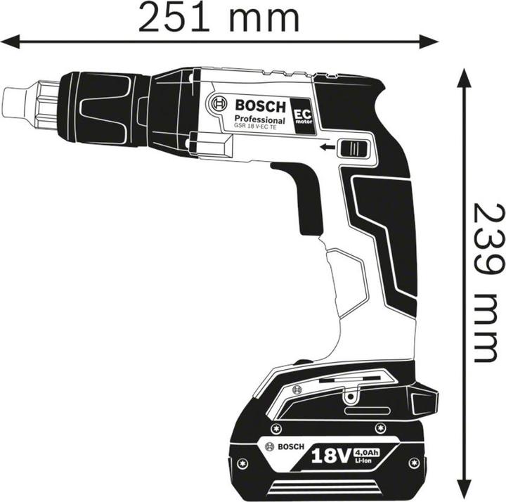 Produktbild Bosch Professional GSR 18 V-EC TE (Akkubetrieb)