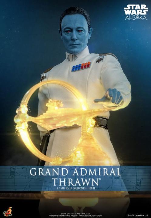 Immagine prodotto Hot Toys Star Wars: statuetta Ahsoka 1/6 Grand'Ammiraglio Thrawn 32 cm