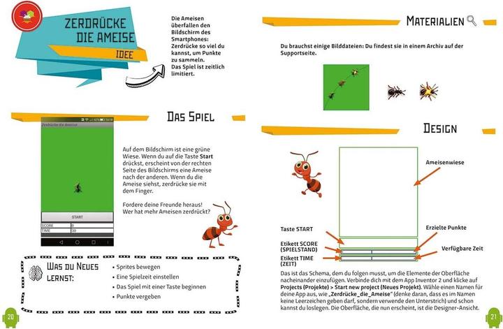 Actual product image Programmiere eigene Apps mit App Inventor (German, Monica Umberta Oriani Cauduro, 2019)