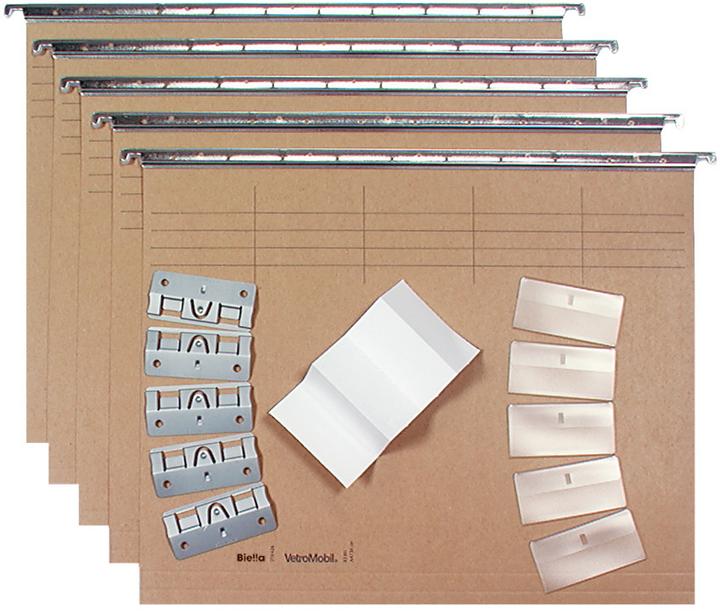 Actual product image Biella Suspension file set (A4, 5 x)