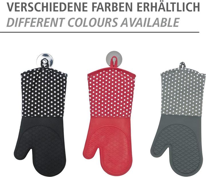 Actual product image Wenko oven gloves (60% cotton, 40% polyester, Silicone)