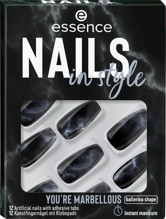 essence You're Marbellous (Kunstnägel, Schwarz)