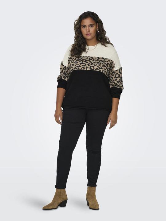 Actual product image Only Curvy Round Neck Knit Sweater (M)