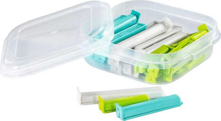 Actual product image Xavax kitchen gadget locking clip set with practical storage box (30 x)