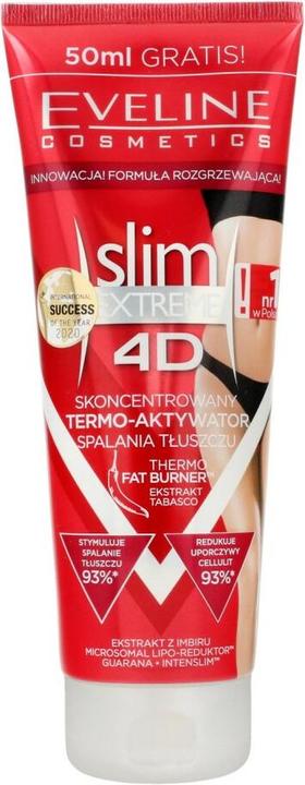 Eveline Cosmetics - Slim Extreme 3D Thermo Fat Burner Slimming Serum Anti-Cellulite - Slimming Serum (250 ml)