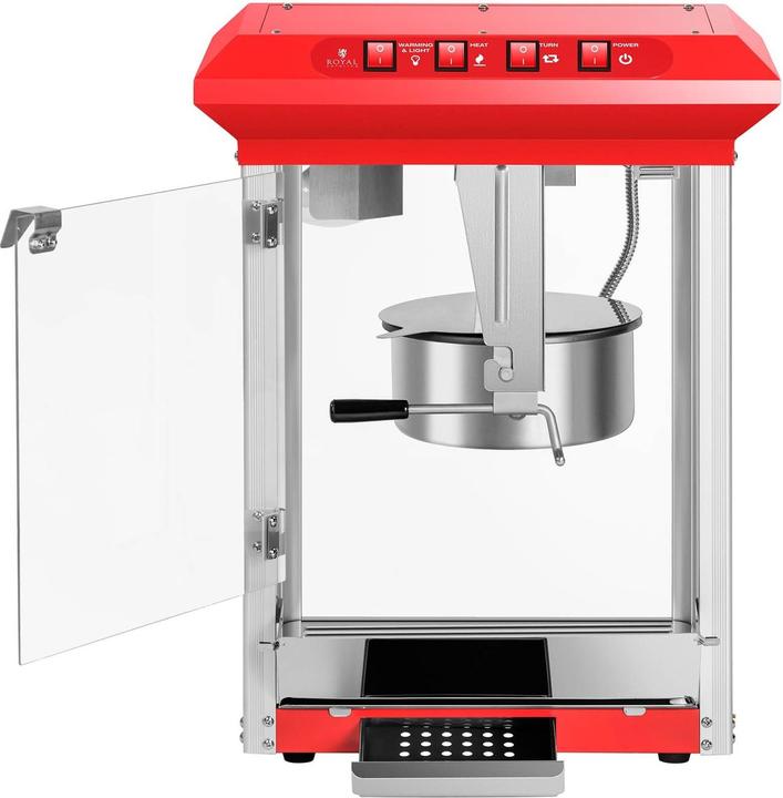 Produktbild Royal Catering Popcorn Maschine Neu Profi Popcornmaker 220V 1.300W Popcornmaschine