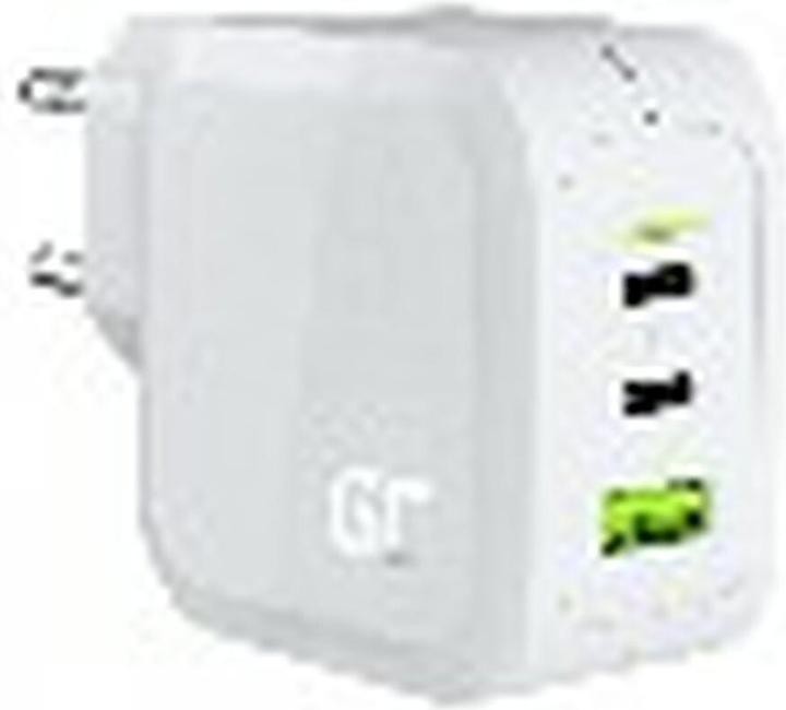 Immagine prodotto GreenCell Caricatore USB PowerGaN - QuickCharge 3.0 - 3 porte - 65W (65 W)