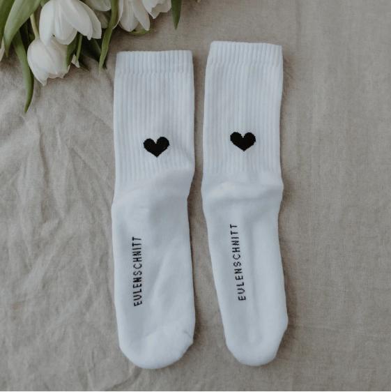 Produktbild Eulenschnitt Socken Herz 39-42 - von (39 - 42)