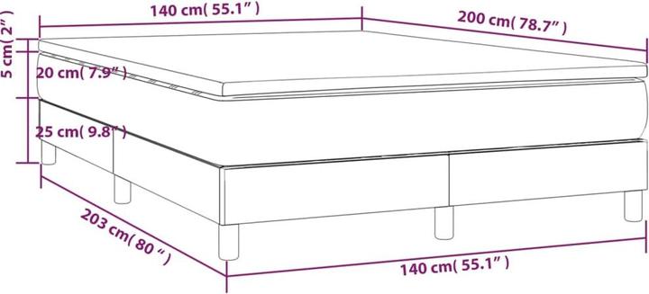 Actual product image VidaXL Hunter (140 x 200, 140 x 200)