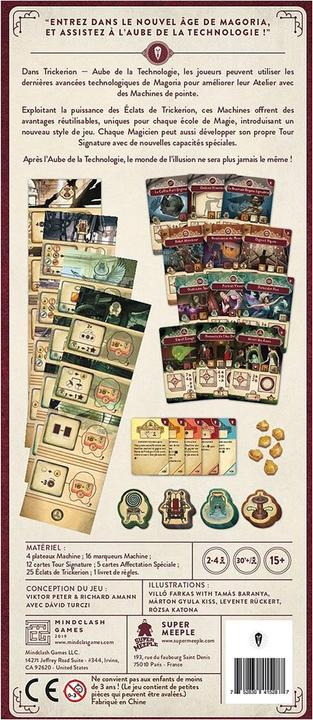 Produktbild Super Meeple Trickerion Aube de la Technologie f (Französisch)