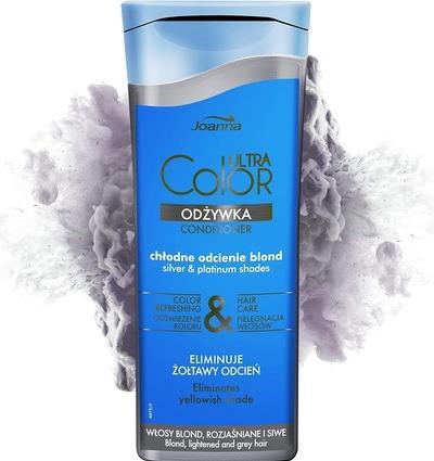 Produktbild Joanna Ultra Color System Conditioner Forond Lightened & Grey Hair Conditioner For Platinum Shade (200 ml)