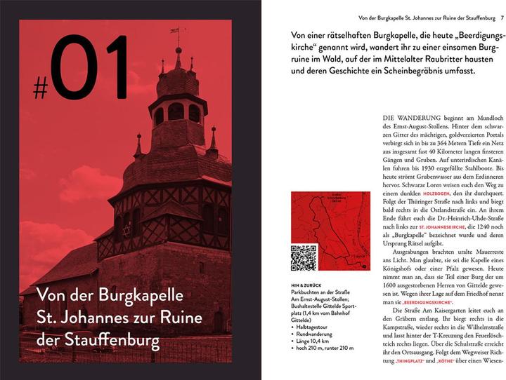 Actual product image belser Unheimliche Wanderungen Harz (German, Marleen van de Camp, 2024)