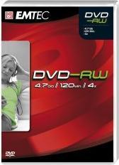 Image du produit Emtec E-DVD-RW 4,7GB 4X VB 5P