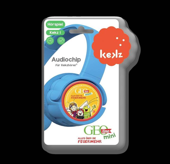 Produktbild Kekz GEOLINO MINI: Alles über die Feuerwehr Kinder Kopfhörer-Audiochip