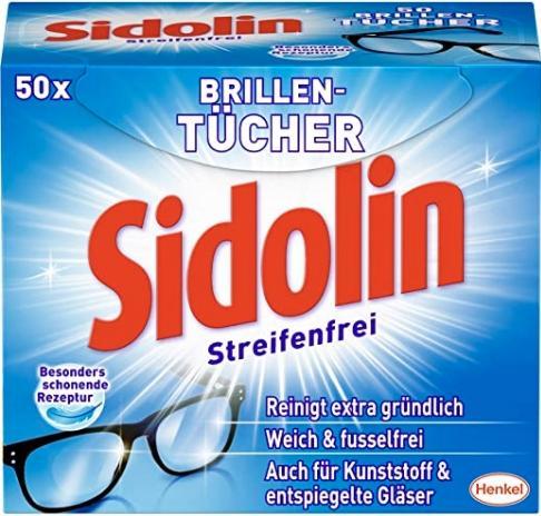 Actual product image Sidolin Glasses cleaning cloth Colour: blue Colour: blue