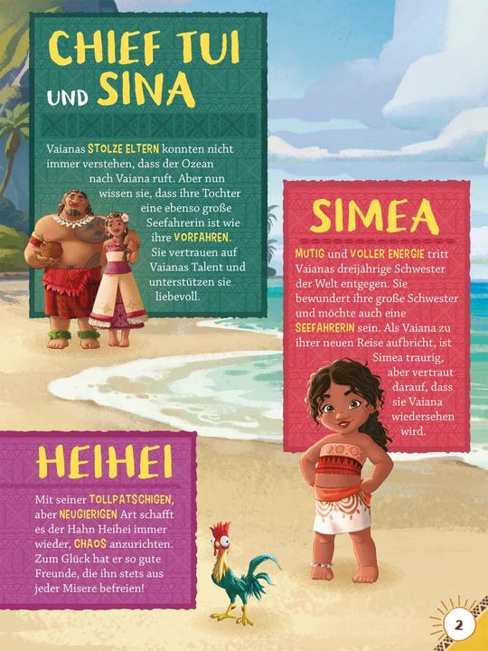 Vaiana 2: Das Stickerbuch zum Film