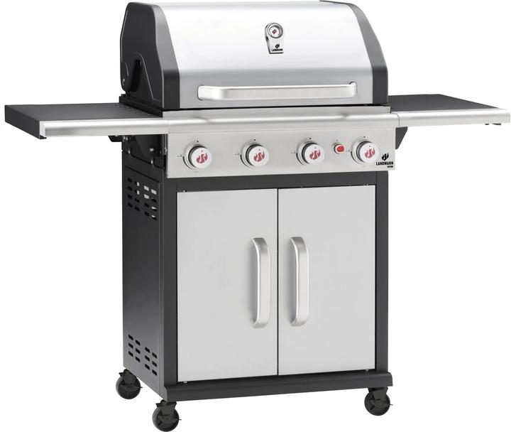 Image du produit Landmann Triton FlexX PTS 4.0 Gas Grill, 4 Burners, Stainless Steel