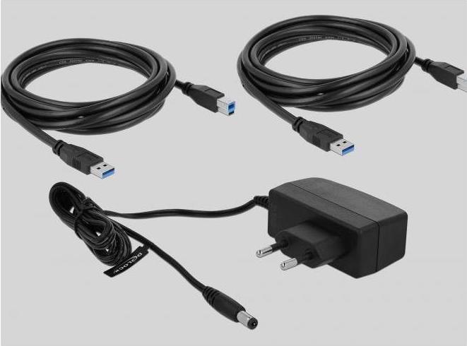 Actual product image Delock USB 3.0 Matrix Switch