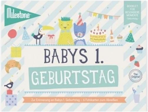 Immagine prodotto Milestone Libretto di - Il primo compleanno del bambino tedesco
