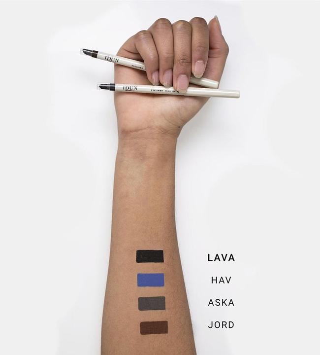 Actual product image IDUN Minerals Eye liner Lava svart (0)