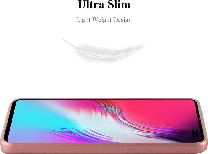 Actual product image Cadorabo TPU Matt Metallic Cover (Samsung Galaxy S10 5G)