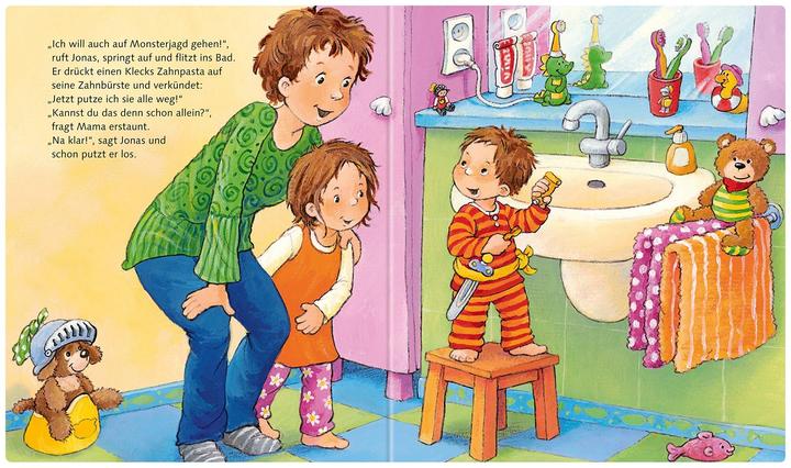 Actual product image Ravensburger My first toothbrush book (German)