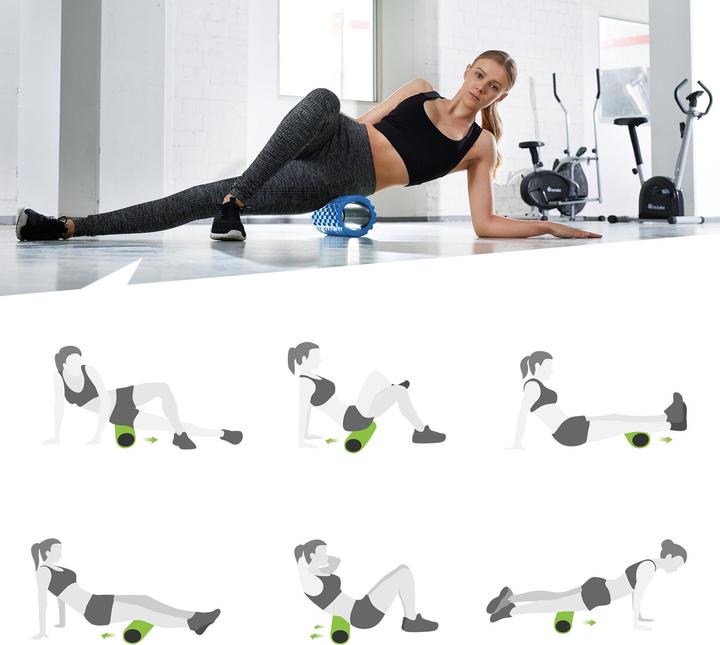 Immagine prodotto tectake Rullo massaggiatore Fascia Roller (33.5cm)