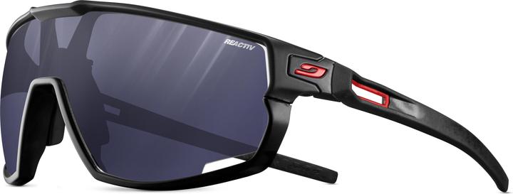 Actual product image Julbo Rush Reactiv Performance 0-3 Sports Glasses (Black, Charcoal, Grey)