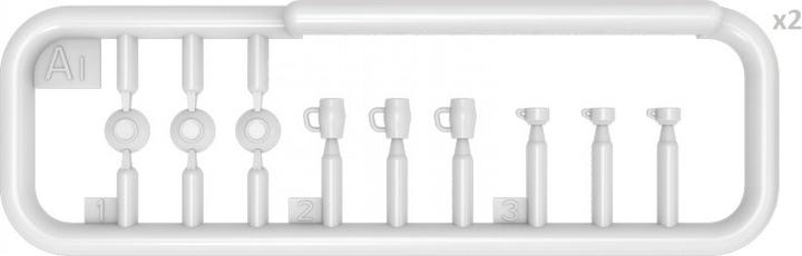 Actual product image Mini art Household Crockery & Glass Set