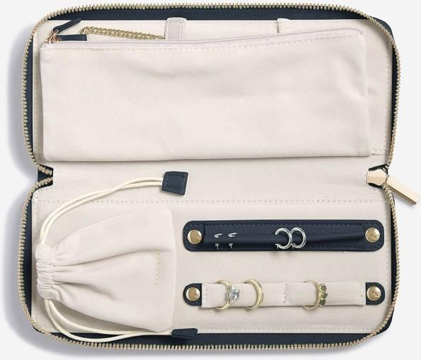 Actual product image Stackers Navy Jewellery Roll