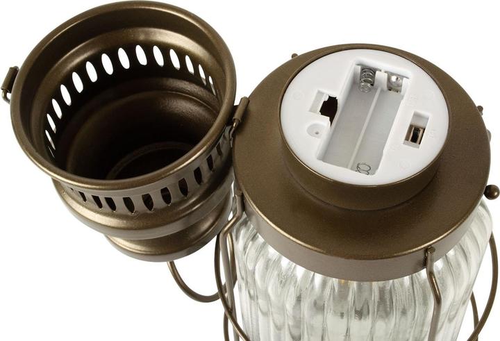 Produktbild Vilde LED-Laterne im Retro-Stil (12 x 38 cm)
