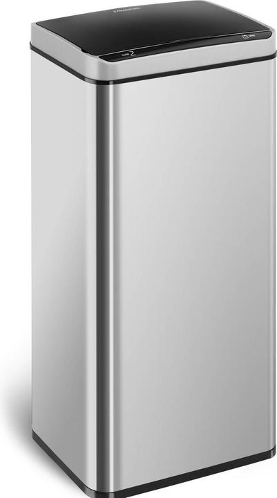 Produktbild Fromm & Starck Mülleimer mit Sensor automatischer Abfalleimer Edelstahl 2 Müllbeutel 80 L (80 l)