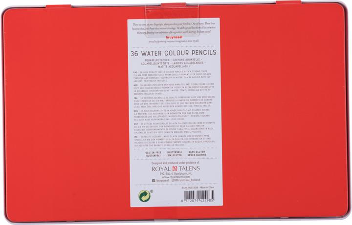 Productafbeelding Bruynzeel EXPRESSIE - Aquarelpotloden (Veelkleurig, 36 x)