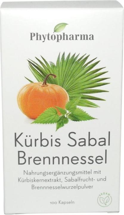 Produktbild Phytopharma Kürbis Sabal Brennnessel (100 Stück, Kapseln, 114 g)