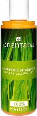 Actual product image Orientana Ayurvedic Hair Shampoo Ginger & Lemongrass (210 ml, Liquid shampoo)