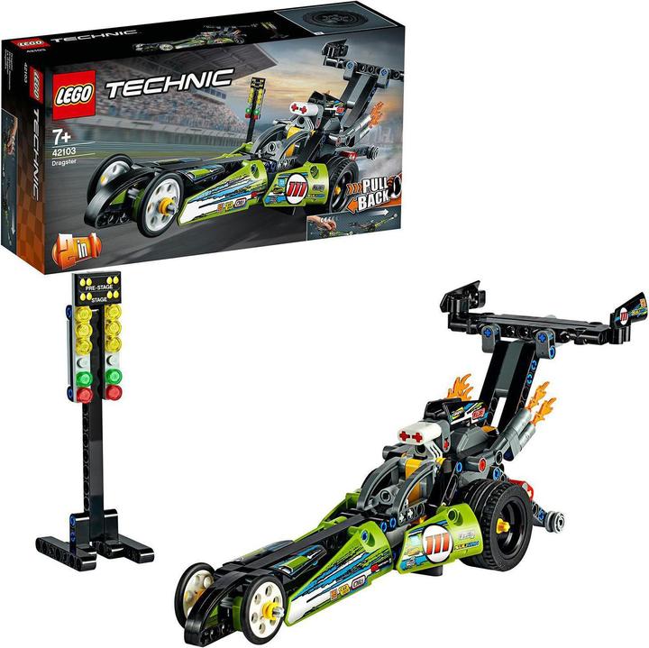 Image du produit LEGO Voiture de course Dragster (42103, LEGO Technic)